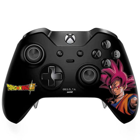 Dragon Ball Super Goku Portrait Super Sayan 4 Xbox One Elite Controller Skin
