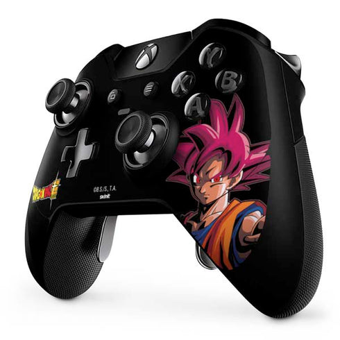 Dragon Ball Super Goku Portrait Super Sayan 4 Xbox One Elite Controller Skin