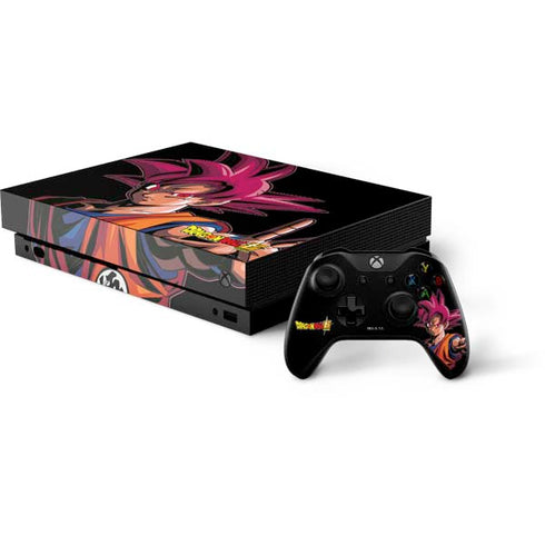 Dragon Ball Super Goku Portrait Super Sayan 4 Xbox One Skins