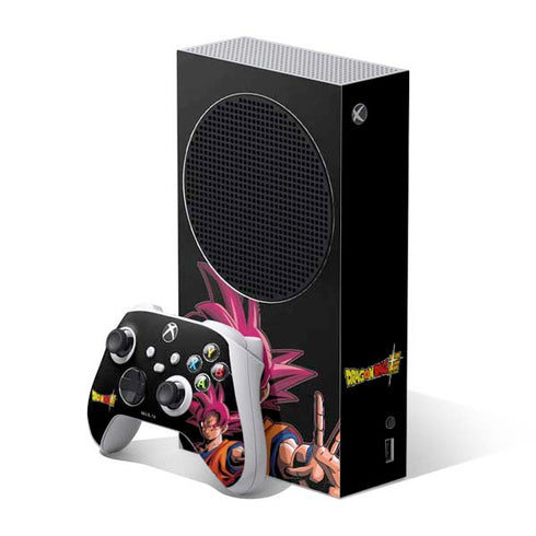 Dragon Ball Super Goku Portrait Super Sayan 4 Xbox Series S Skins