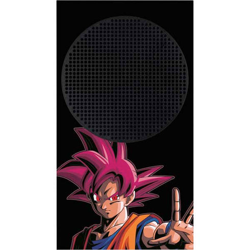 Dragon Ball Super Goku Portrait Super Sayan 4 Xbox Series S Console Skin