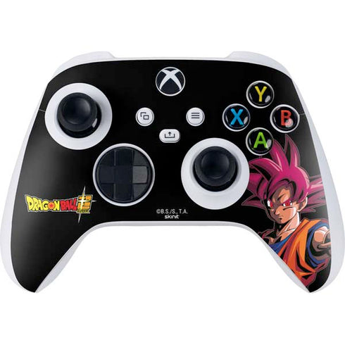 Dragon Ball Super Goku Portrait Super Sayan 4 Xbox Series S Skins