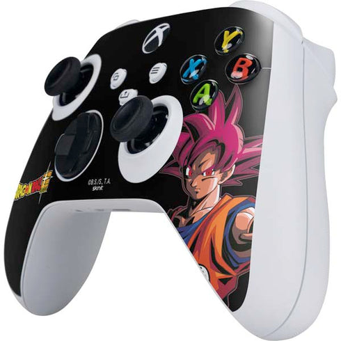 Dragon Ball Super Goku Portrait Super Sayan 4 Xbox Series S Controller Skin
