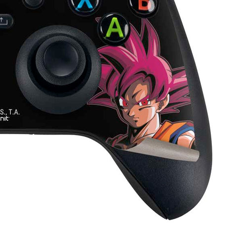 Dragon Ball Super Goku Portrait Super Sayan 4 Xbox Series X Controller Skin