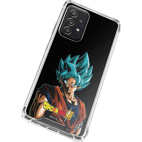 DRAGON BALL SUPER GOKU PORTRAIT SUPER SAIYAN GOD Galaxy A72 5G Clear Case