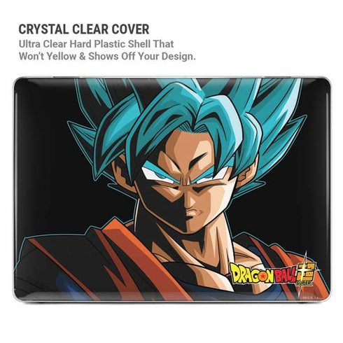DRAGON BALL SUPER GOKU PORTRAIT SUPER SAIYAN GOD MacBook Pro 15in (2016-19) Case plus Skin