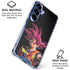 Dragon Ball Super Goku Portrait Super Sayan 4 Galaxy S25 Clear Case