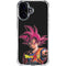 Dragon Ball Super Goku Portrait Super Sayan 4 iPhone 16 Clear Case