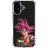 Dragon Ball Super Goku Portrait Super Sayan 4 iPhone 16 Plus Clear Case