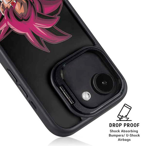 Dragon Ball Super Goku Portrait Super Sayan 4 iPhone 16e Kickstand Case