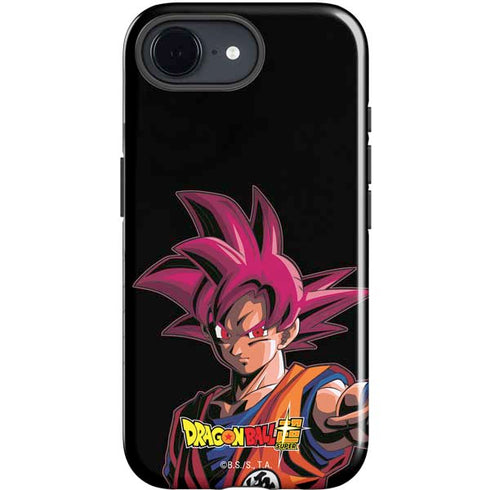 Dragon Ball Super Goku Portrait Super Sayan 4 iPhone 16e Impact Case