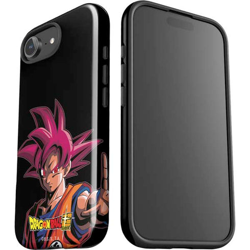 Dragon Ball Super Goku Portrait Super Sayan 4 iPhone 16e Impact Case