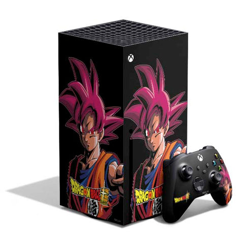 Dragon Ball Super Goku Portrait Super Sayan 4 XBox Series X Digital Edition Bundle Skin