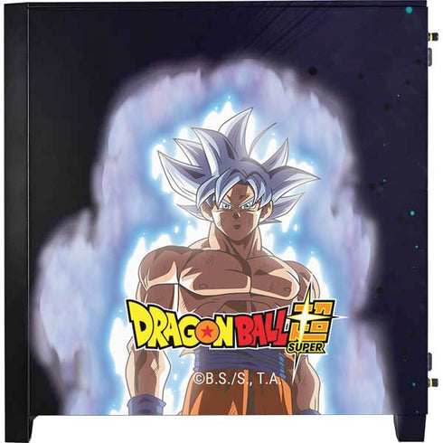 Dragon Ball Super Goku Ultra Instinct Corsair 4000D Tempered Glass Mid-Tower ATX Case Skin