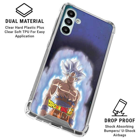 Dragon Ball Super Goku Ultra Instinct Galaxy A13 5G Clear Case