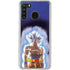 Dragon Ball Super Goku Ultra Instinct Galaxy A21 Clear Case