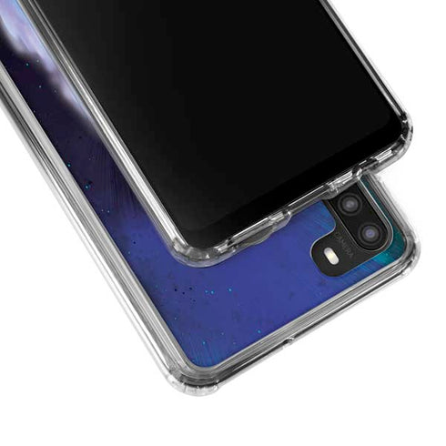 Dragon Ball Super Goku Ultra Instinct Galaxy A21 Clear Case