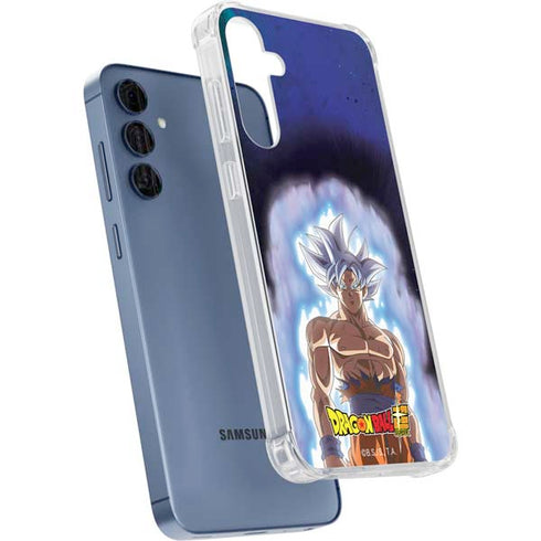 Dragon Ball Super Goku Ultra Instinct Galaxy A55 5G Clear Case