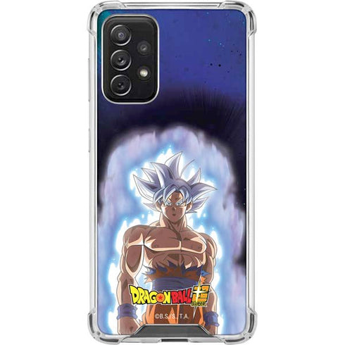 Dragon Ball Super Goku Ultra Instinct Galaxy A72 5G Clear Case
