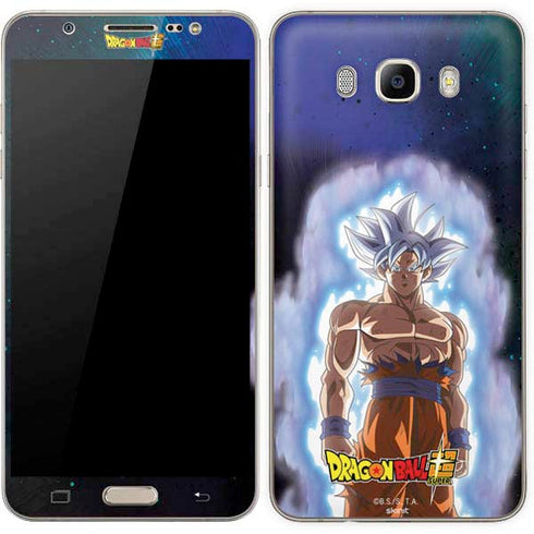 Dragon Ball Super Goku Ultra Instinct Galaxy J7 Skin