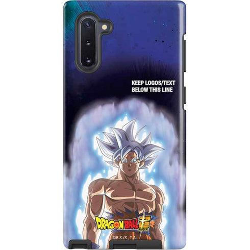 Dragon Ball Super Goku Ultra Instinct Galaxy Cases