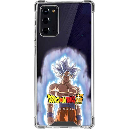 Dragon Ball Super Goku Ultra Instinct Galaxy Note20 5G Clear Case
