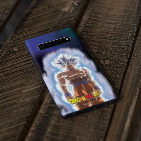 Dragon Ball Super Goku Ultra Instinct Galaxy S10 Skin