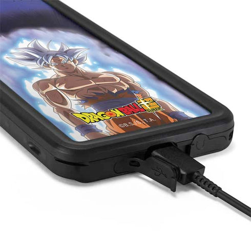 Dragon Ball Super Goku Ultra Instinct Galaxy S20 Plus Waterproof Case