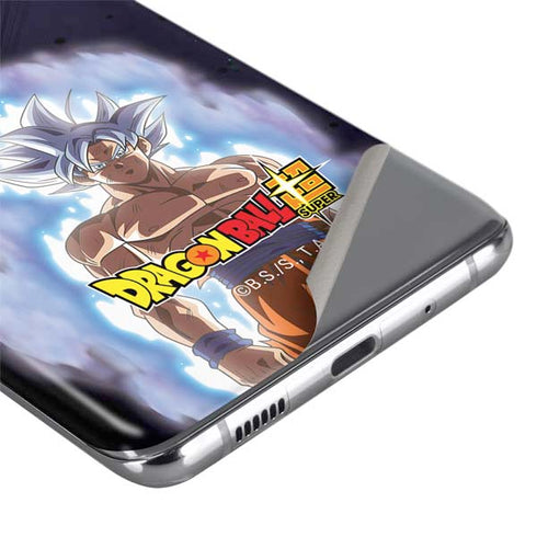 Dragon Ball Super Goku Ultra Instinct Galaxy S20 Ultra 5G Skin