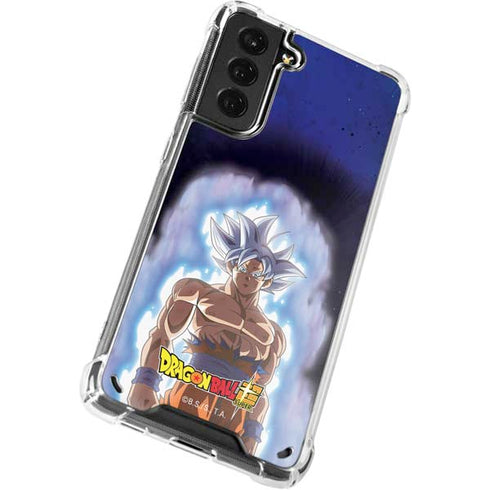 Dragon Ball Super Goku Ultra Instinct Galaxy S21 5G Clear Case