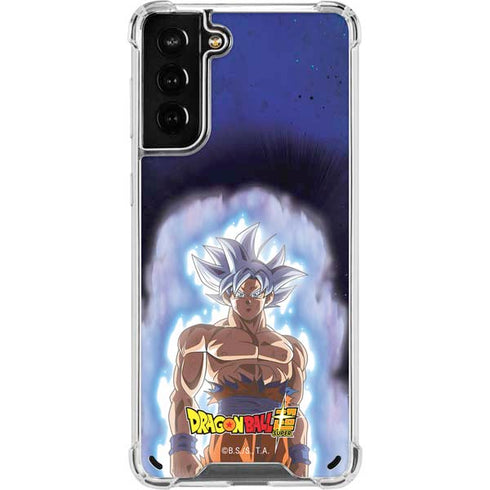 Dragon Ball Super Goku Ultra Instinct Galaxy S21 Plus 5G Clear Case