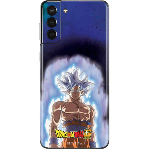 Dragon Ball Super Goku Ultra Instinct Galaxy S21 Plus 5G Skin