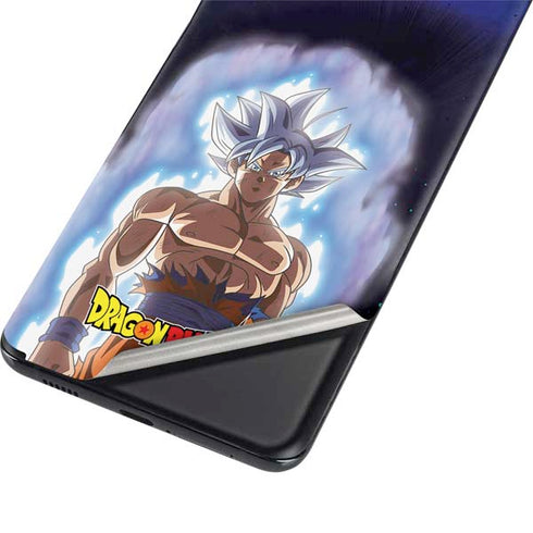 Dragon Ball Super Goku Ultra Instinct Galaxy S21 Plus 5G Skin