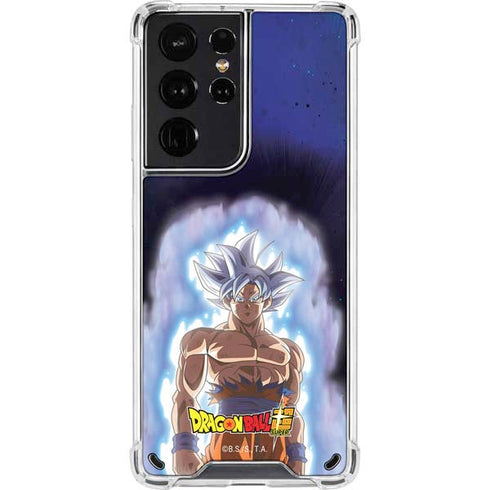 Dragon Ball Super Goku Ultra Instinct Galaxy S21 Ultra 5G Clear Case