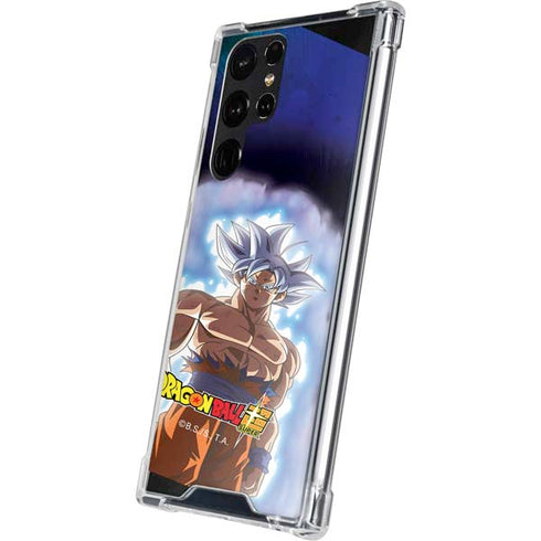 Dragon Ball Super Goku Ultra Instinct Galaxy S22 Ultra Clear Case