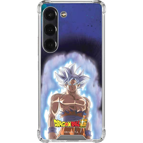 Dragon Ball Super Goku Ultra Instinct Galaxy S23 Clear Case