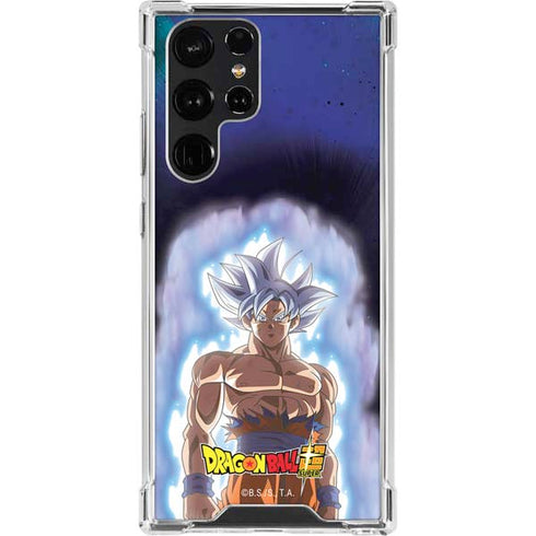 Dragon Ball Super Goku Ultra Instinct Galaxy S23 Ultra Clear Case