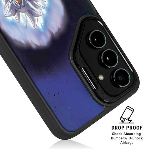 Dragon Ball Super Goku Ultra Instinct Galaxy S25 Kickstand Case