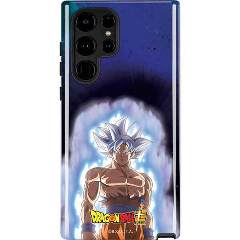Dragon Ball Super Goku Ultra Instinct Galaxy Cases