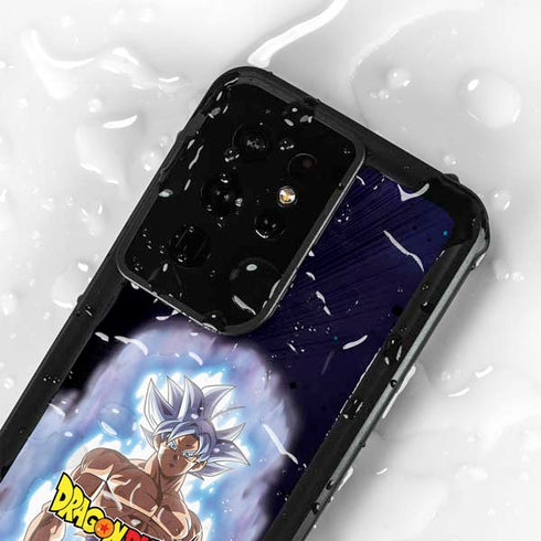 Dragon Ball Super Goku Ultra Instinct Galaxy S24 Ultra Waterproof Case