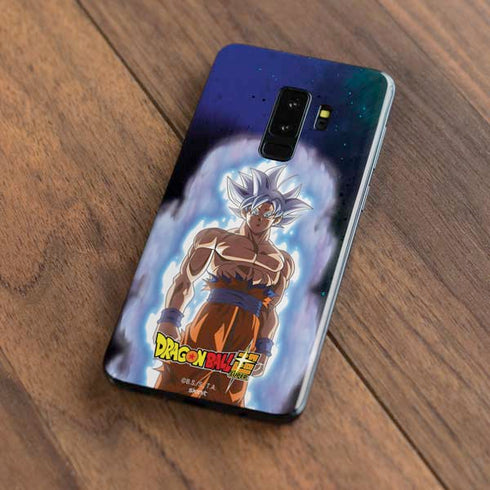 Dragon Ball Super Goku Ultra Instinct Galaxy S9 Plus Skin