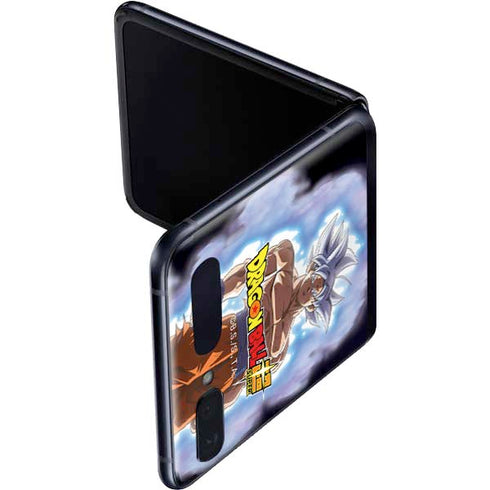 Dragon Ball Super Goku Ultra Instinct Galaxy Z Flip Skin