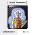 Dragon Ball Super Goku Ultra Instinct Galaxy Z Flip Skin