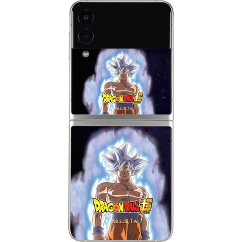 Dragon Ball Super Goku Ultra Instinct Galaxy Z Flip3 5G Skin