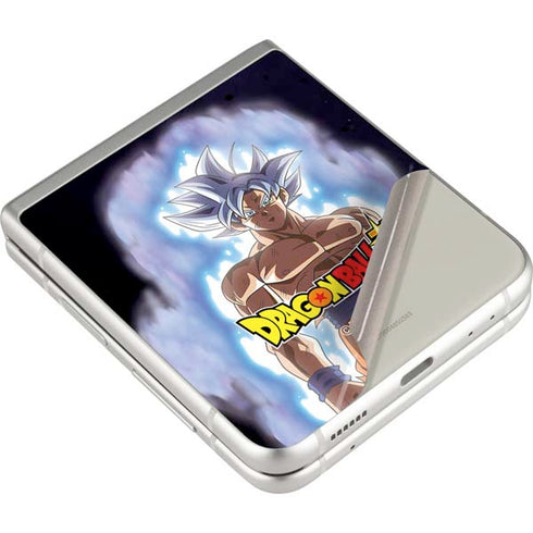 Dragon Ball Super Goku Ultra Instinct Galaxy Z Flip3 5G Skin