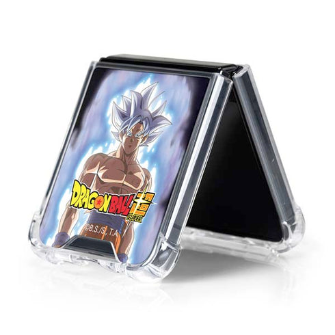 Dragon Ball Super Goku Ultra Instinct Galaxy Z Flip5 5G Clear Case