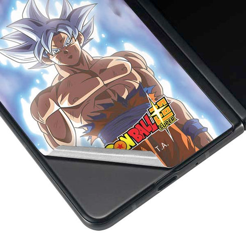 Dragon Ball Super Goku Ultra Instinct Galaxy Z Fold3 5G Skin