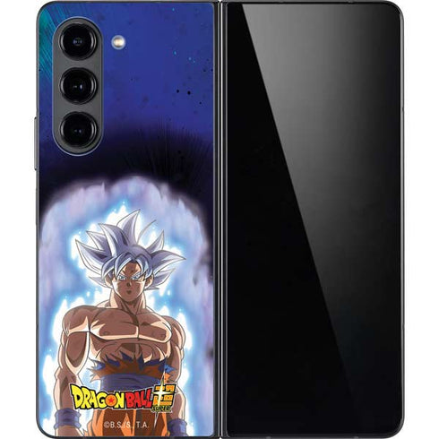 Dragon Ball Super Goku Ultra Instinct Galaxy Z Fold5 5G Skin