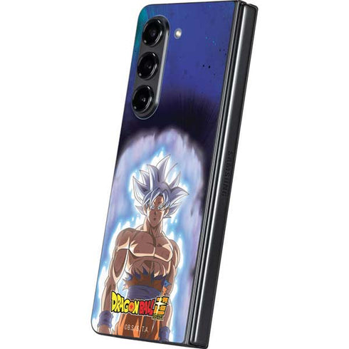 Dragon Ball Super Goku Ultra Instinct Galaxy Z Fold5 5G Skin