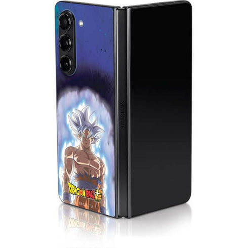 Dragon Ball Super Goku Ultra Instinct Galaxy Z Fold5 5G Skin